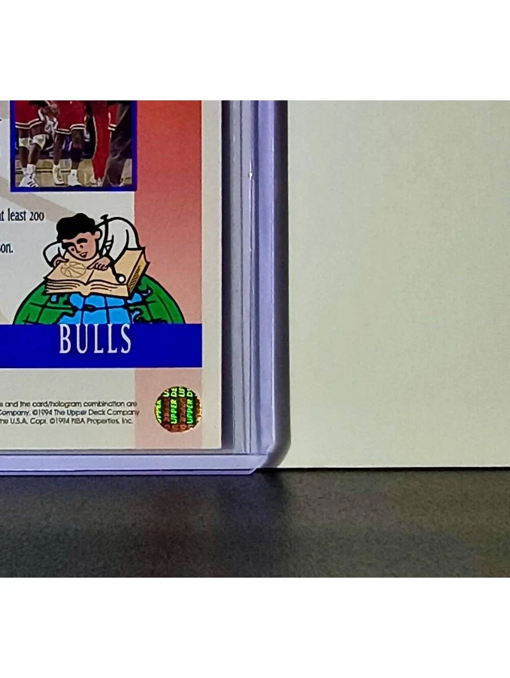 Michael Jordan 1994-95 Upper Deck Collector's Choice #402 Card Chicago Bulls